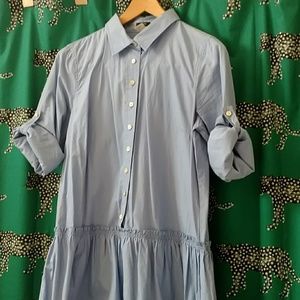 J Crew Midi Shirt dress
